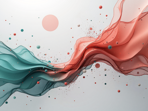 AI生成的艺术作品，抽象几何图形，色彩搭配混乱，构图不平衡，画面杂乱无章，缺乏美感，现代数字艺术风格