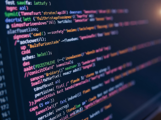 AI生成的代码截图，语法错误，逻辑混乱，变量命名不规范，注释缺失，编程代码界面